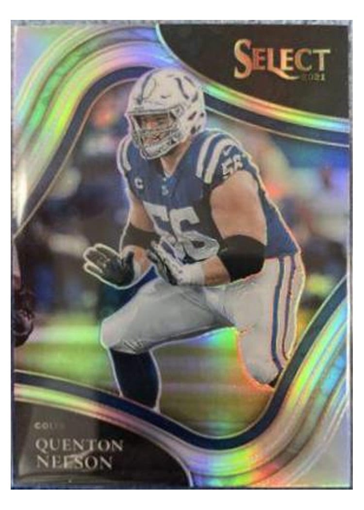 2021 Panini Select Base Set Quenton Nelson #316 card