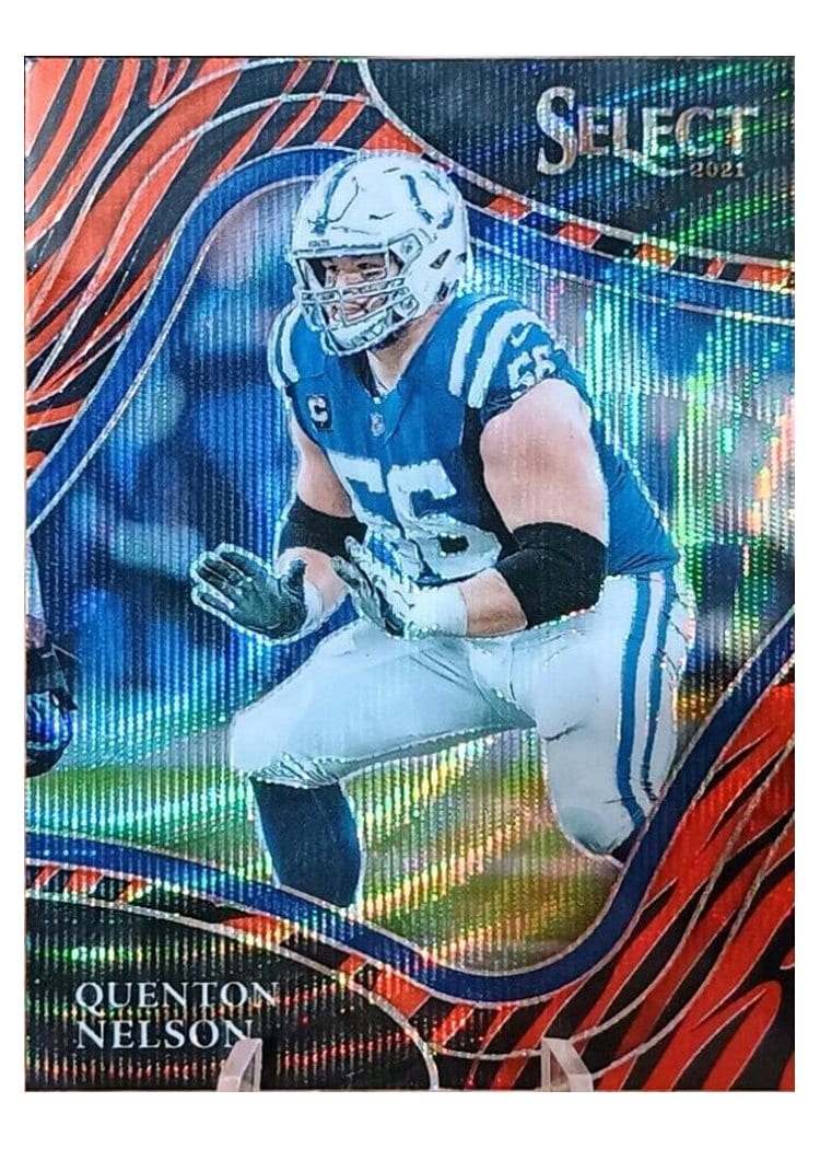 2021 Panini Select Base Set Quenton Nelson #316 card