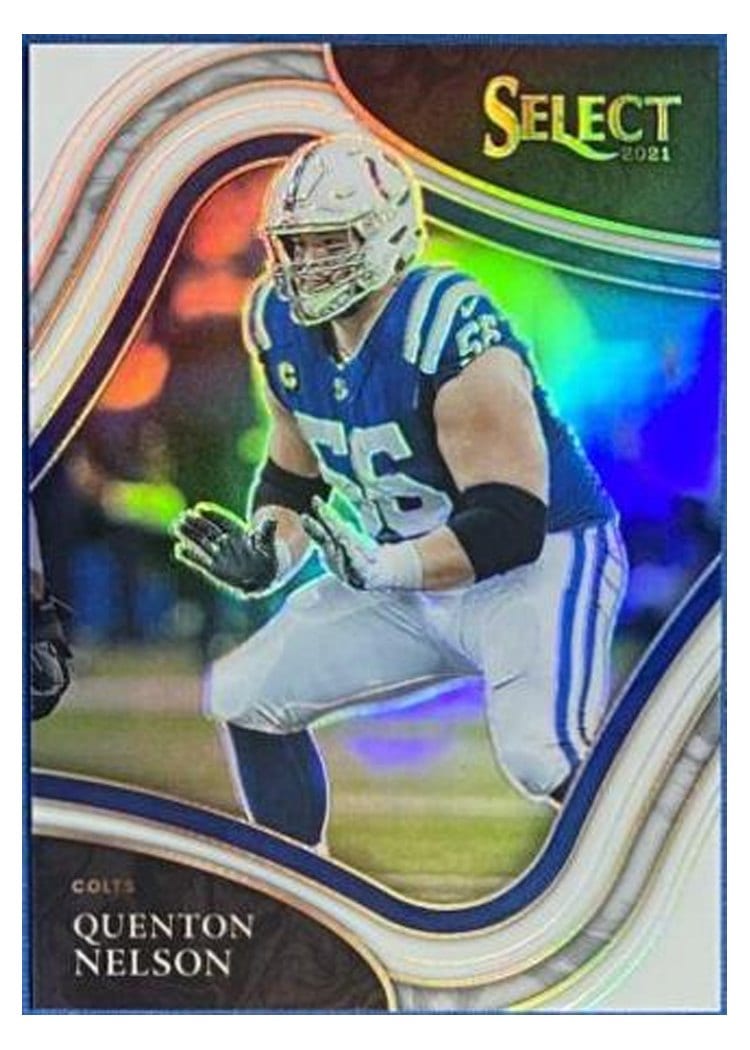 2021 Panini Select Base Set Quenton Nelson #316 card