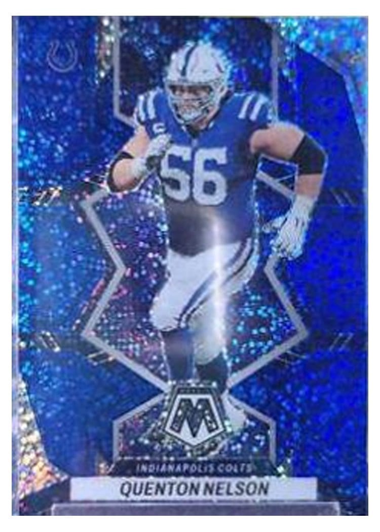 2022 Panini Mosaic Base Set Quenton Nelson #85 card
