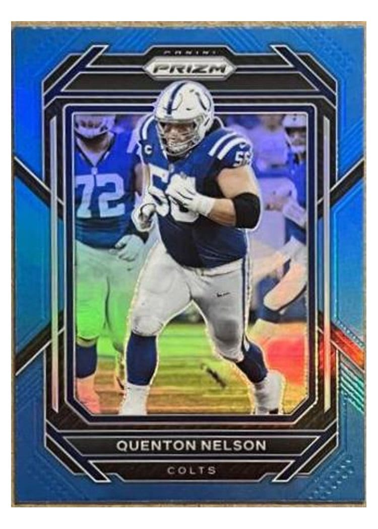 2022 Panini Prizm Base Set Quenton Nelson #124 card