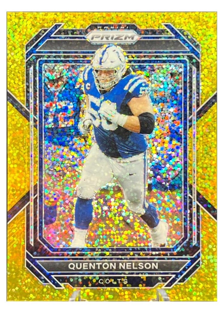 2022 Panini Prizm Base Set Quenton Nelson #124 card