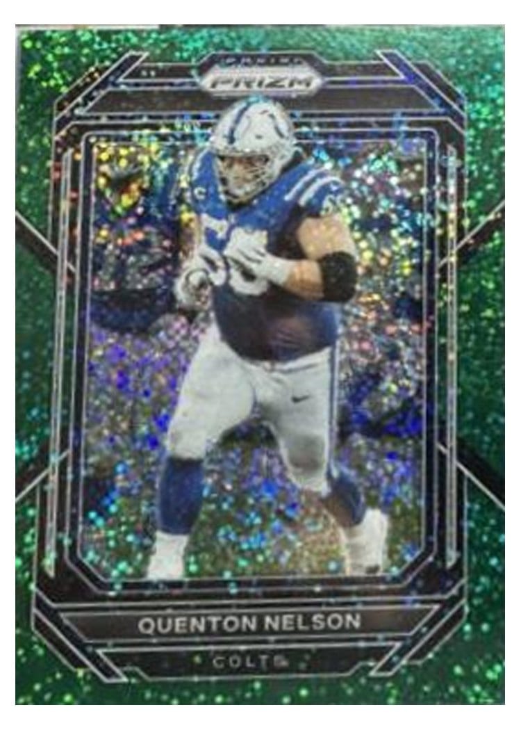 2022 Panini Prizm Base Set Quenton Nelson #124 card