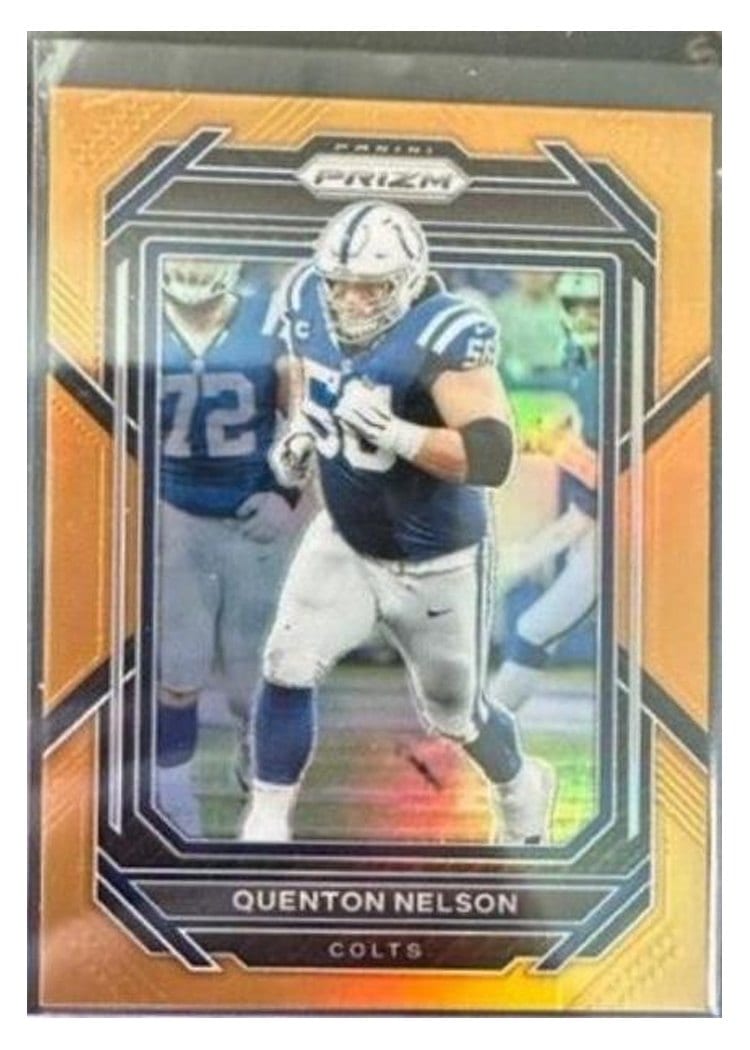 2022 Panini Prizm Base Set Quenton Nelson #124 card