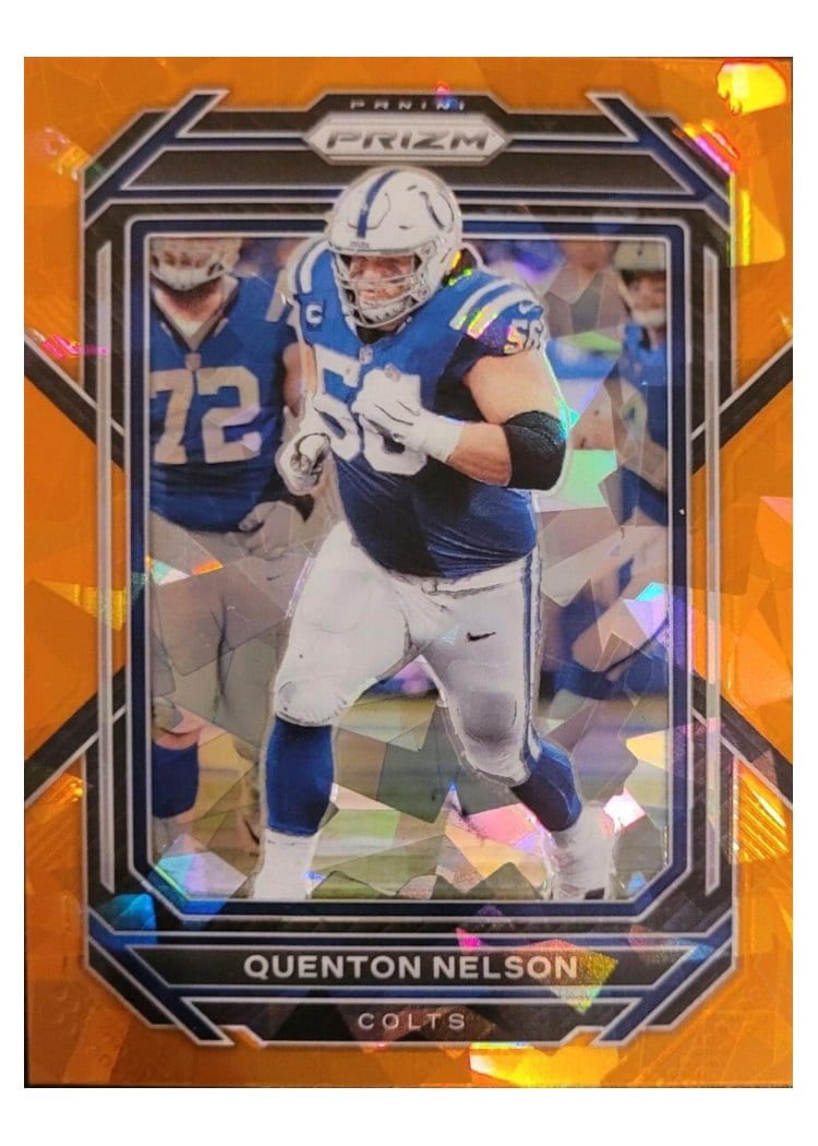 2022 Panini Prizm Base Set Quenton Nelson #124 card