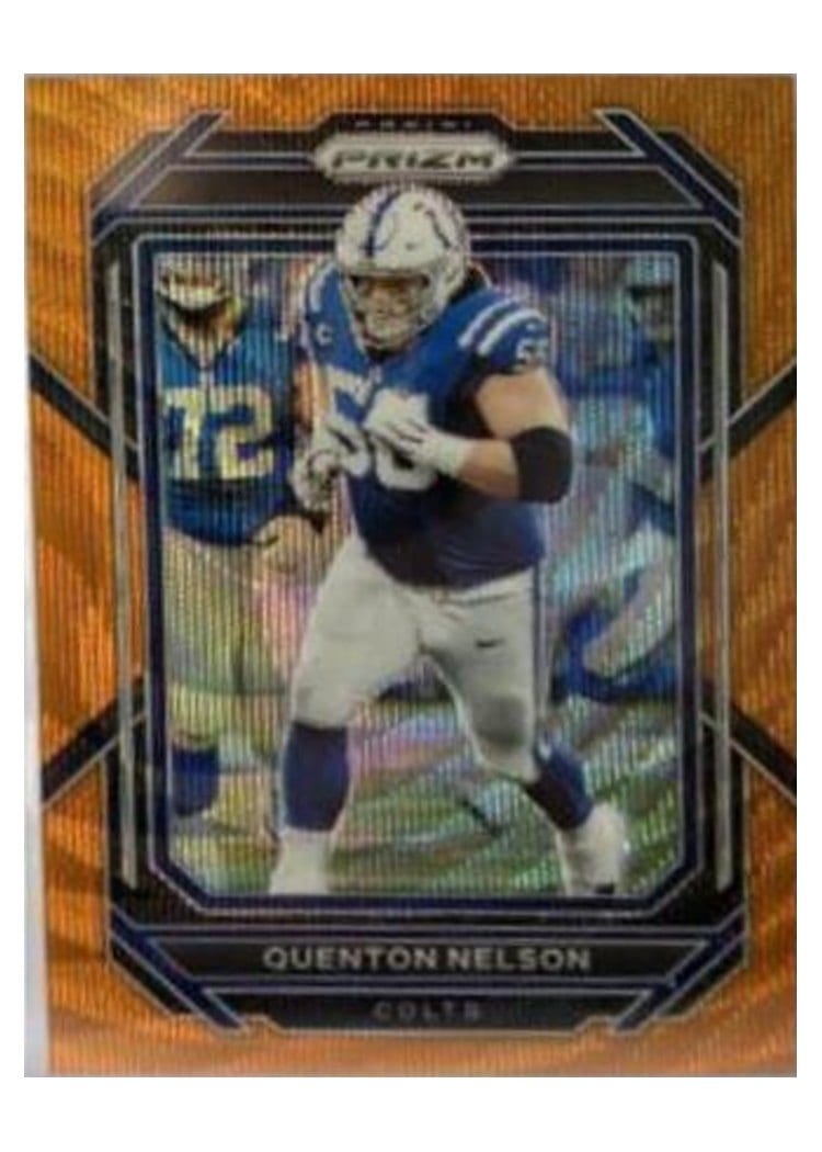 2022 Panini Prizm Base Set Quenton Nelson #124 card