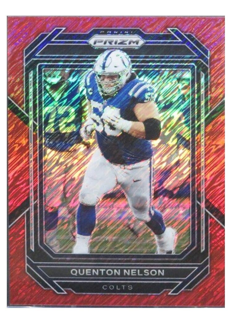 2022 Panini Prizm Base Set Quenton Nelson #124 card
