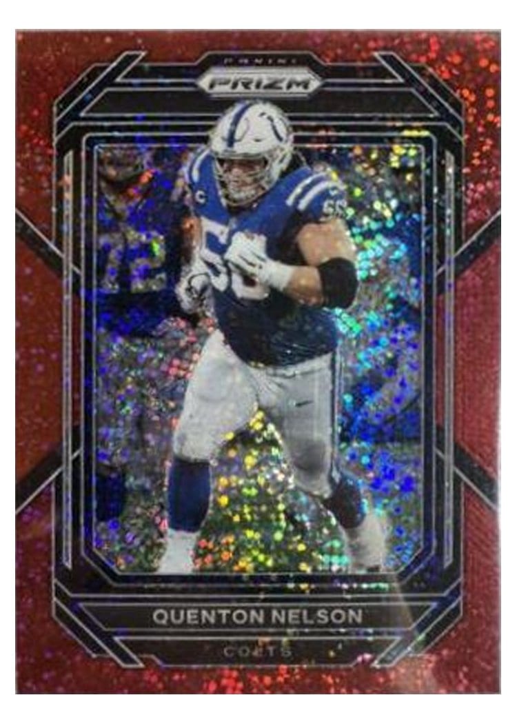 2022 Panini Prizm Base Set Quenton Nelson #124 card
