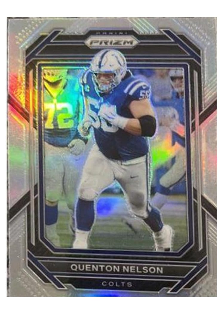 2022 Panini Prizm Base Set Quenton Nelson #124 card