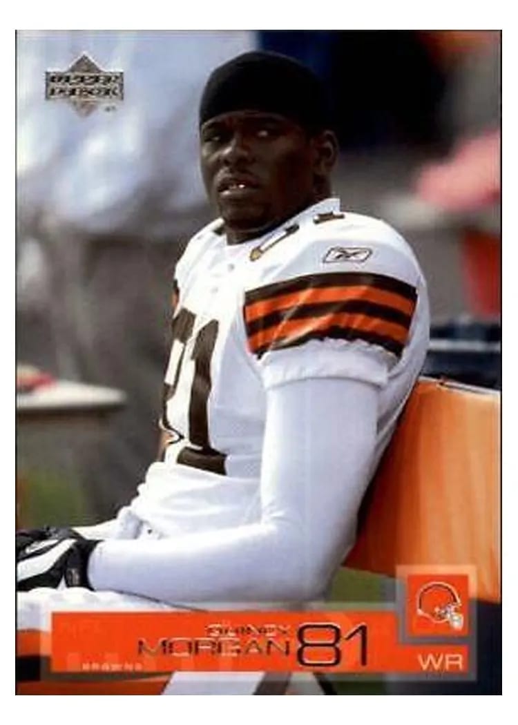2002 Upper Deck Quincy Morgan #45 card