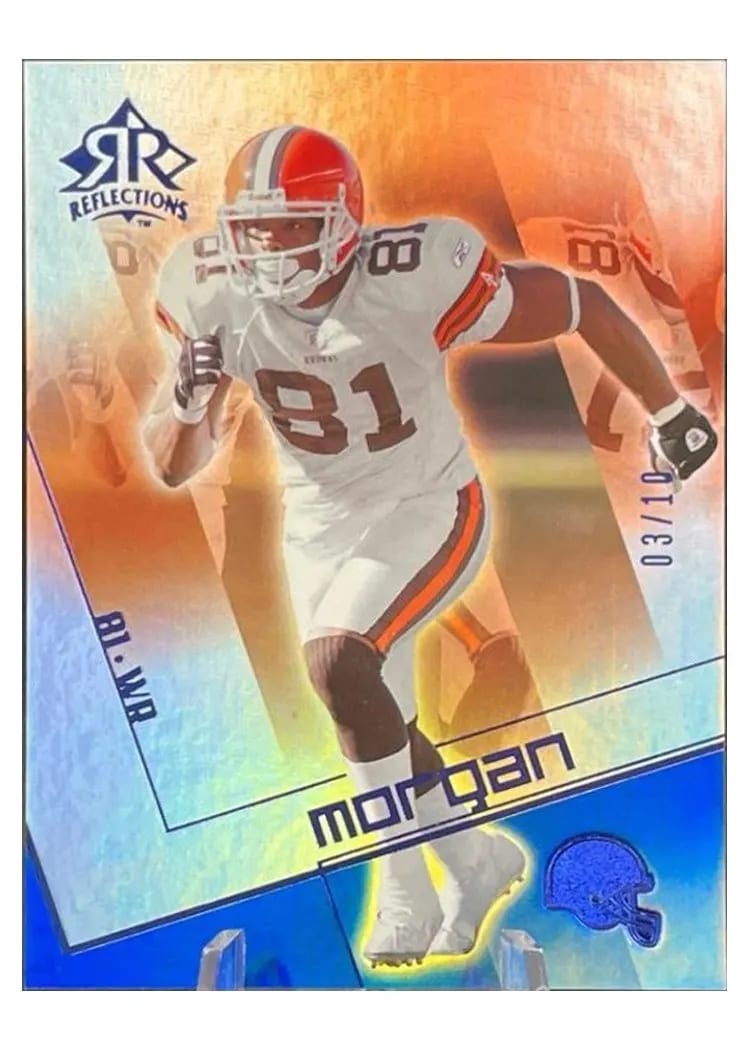 2004 Upper Deck Reflections Quincy Morgan #24 card