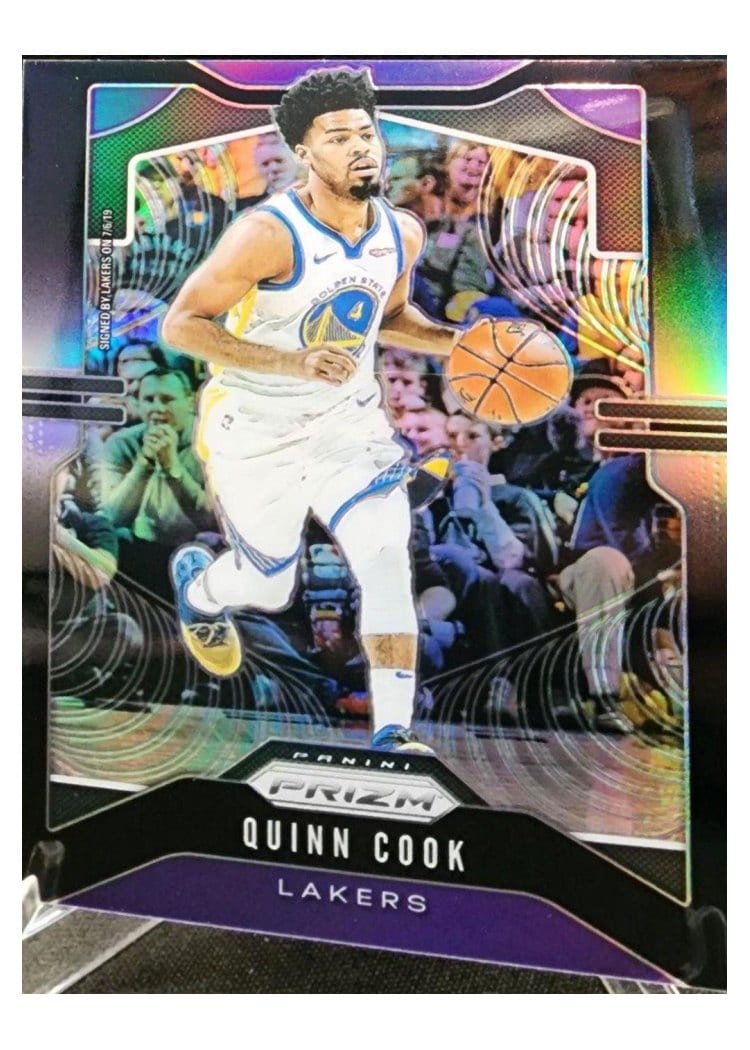 2019-20 Panini Prizm Base Set Quinn Cook #105 card