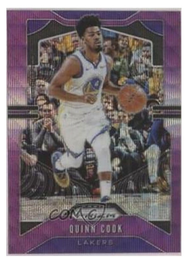 2019-20 Panini Prizm Base Set Quinn Cook #105 card