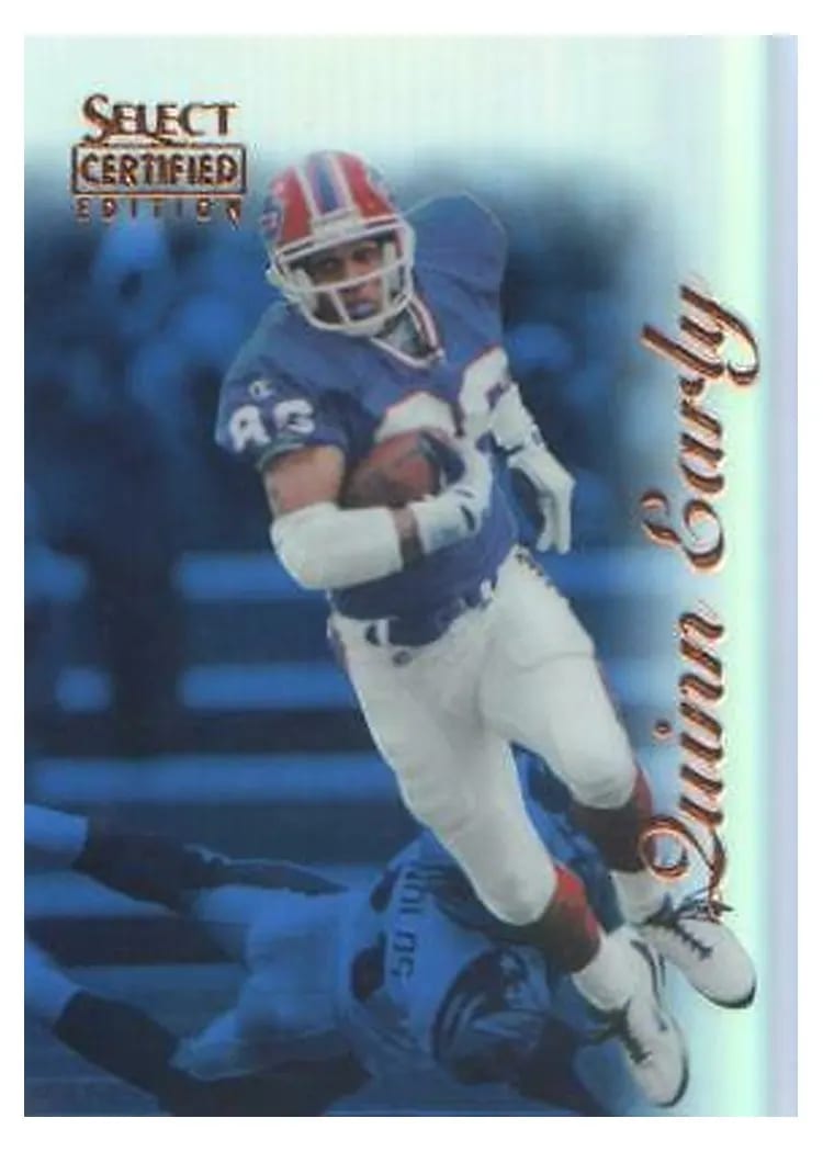 1996 Select Certified Quinn Early #63 card