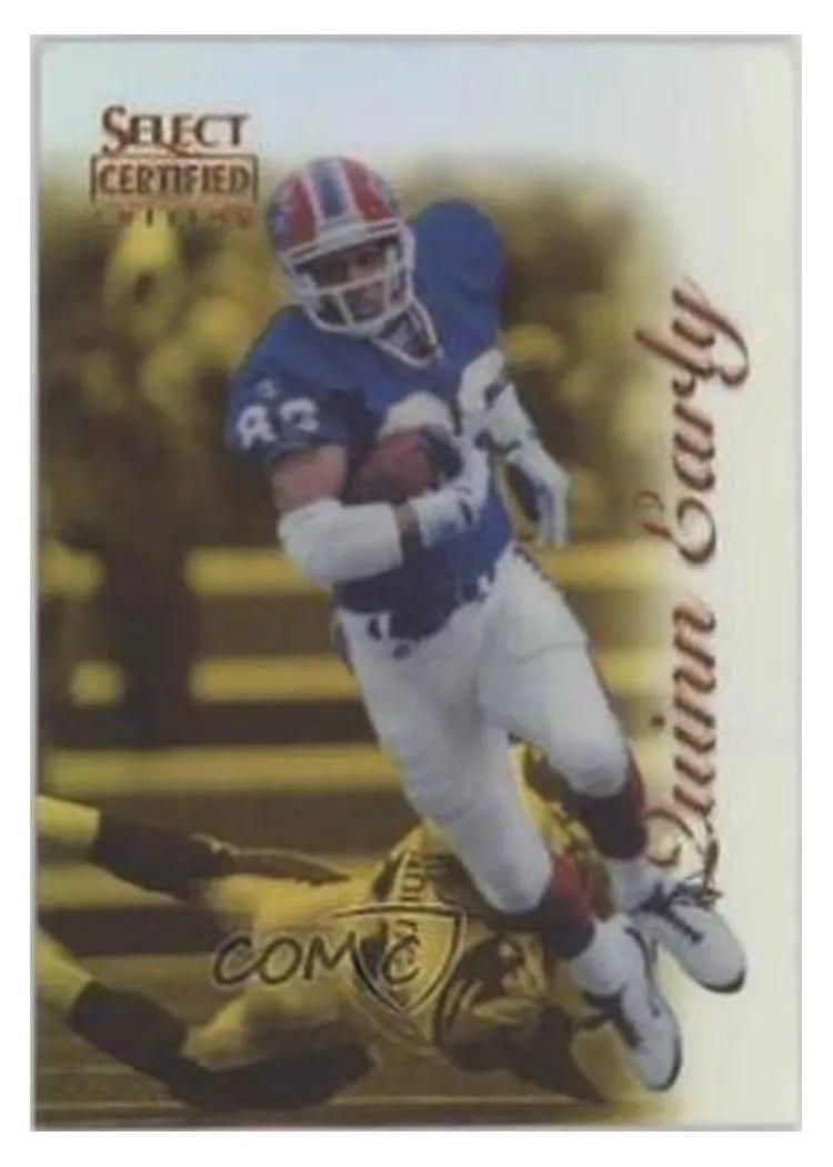1996 Select Certified Quinn Early #63 card