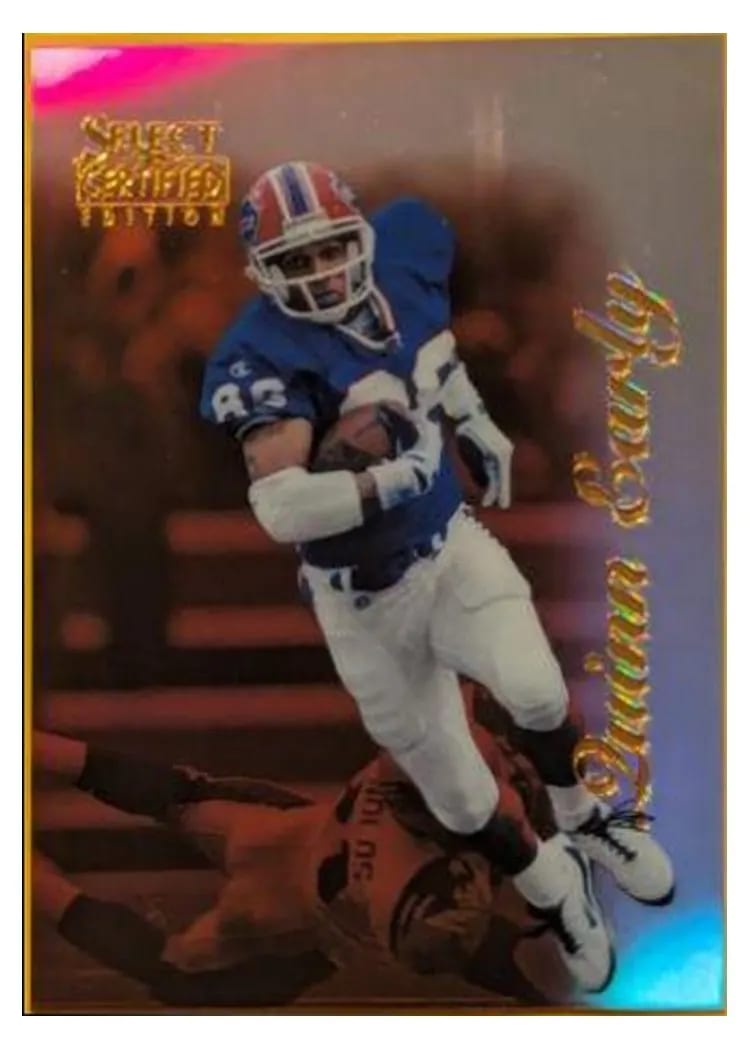 1996 Select Certified Quinn Early #63 card