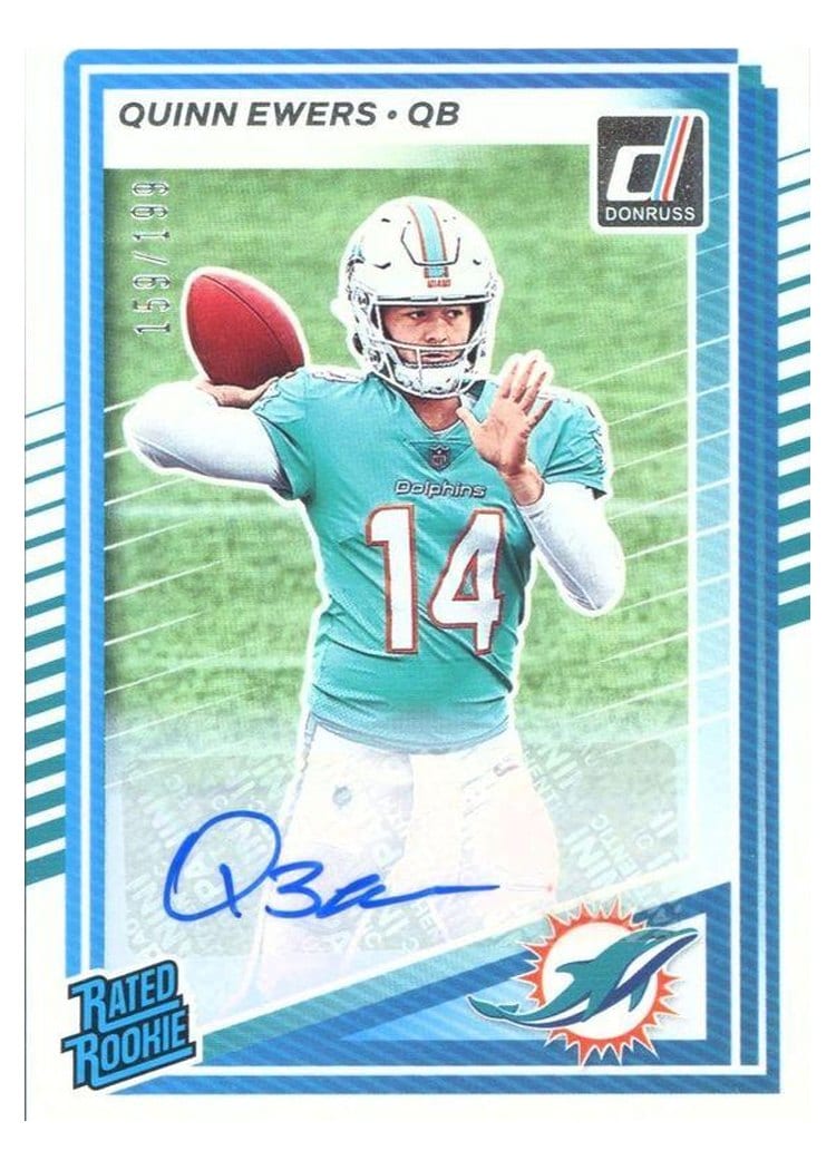 2025 Donruss Base Set Quinn Ewers #342 card