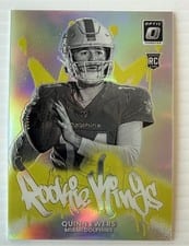 2025 Donruss Optic Rookie Kings Quinn Ewers #15 card