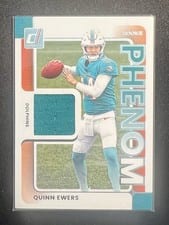 2025 Donruss Rookie Phenom Jerseys Quinn Ewers #RPJ-QES card