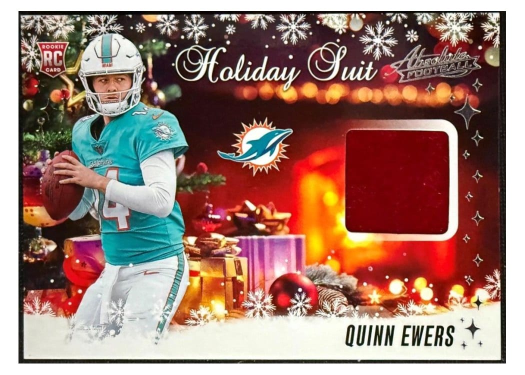 2025 Panini Absolute Holiday Suit Quinn Ewers #HS-QES card