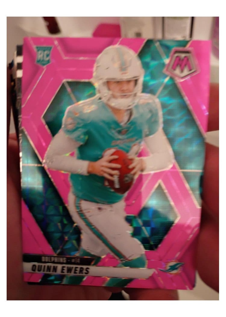 2025 Panini Mosaic Base Set Quinn Ewers #308 card