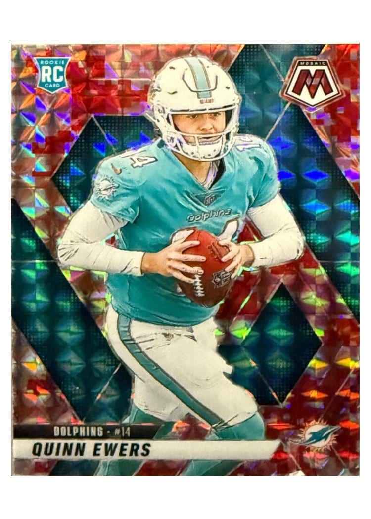 2025 Panini Mosaic Base Set Quinn Ewers #308 card