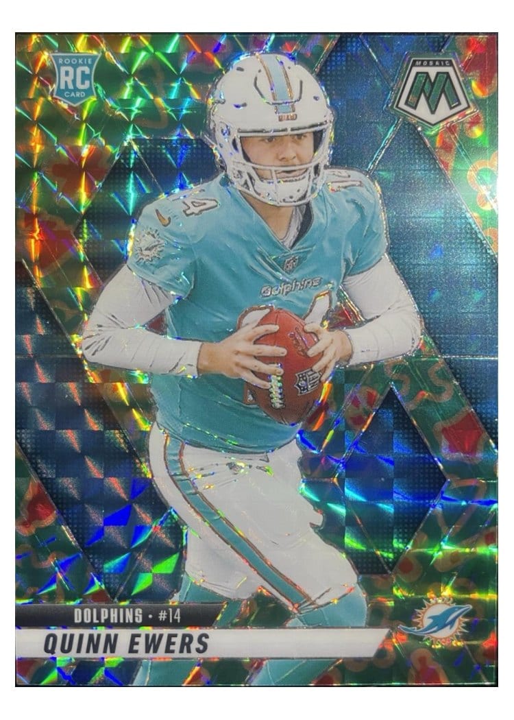 2025 Panini Mosaic Base Set Quinn Ewers #308 card