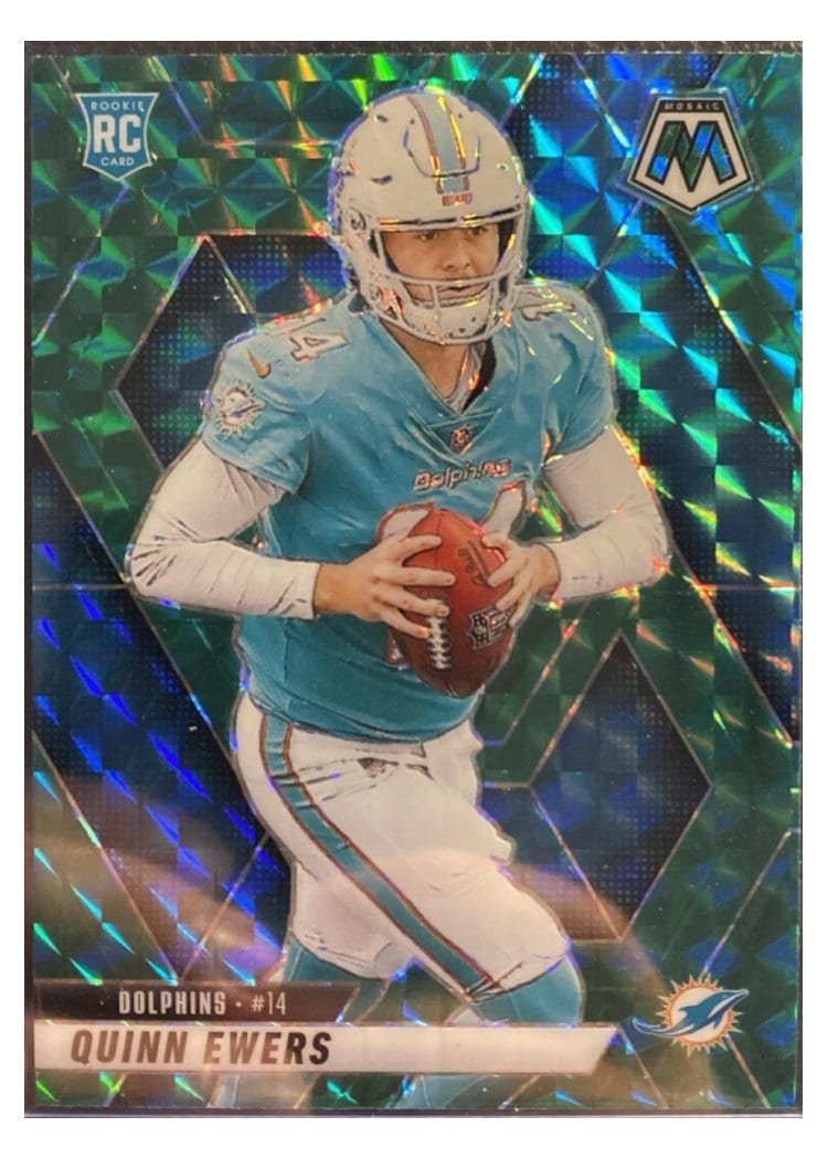 2025 Panini Mosaic Base Set Quinn Ewers #308 card
