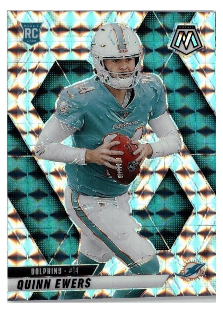 2025 Panini Mosaic Base Set Quinn Ewers #308 card