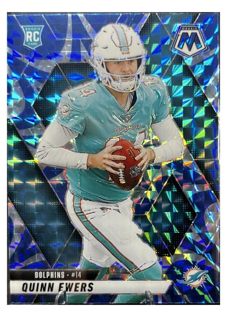 2025 Panini Mosaic Base Set Quinn Ewers #308 card