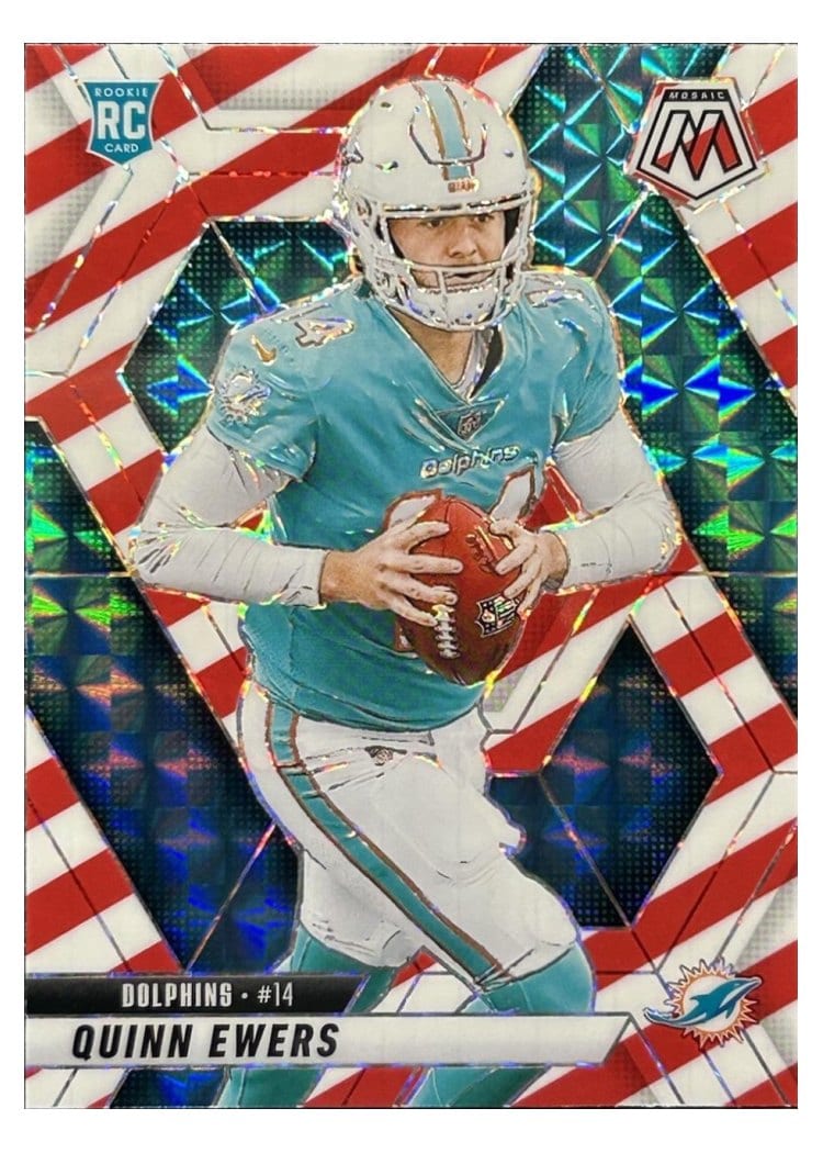 2025 Panini Mosaic Base Set Quinn Ewers #308 card