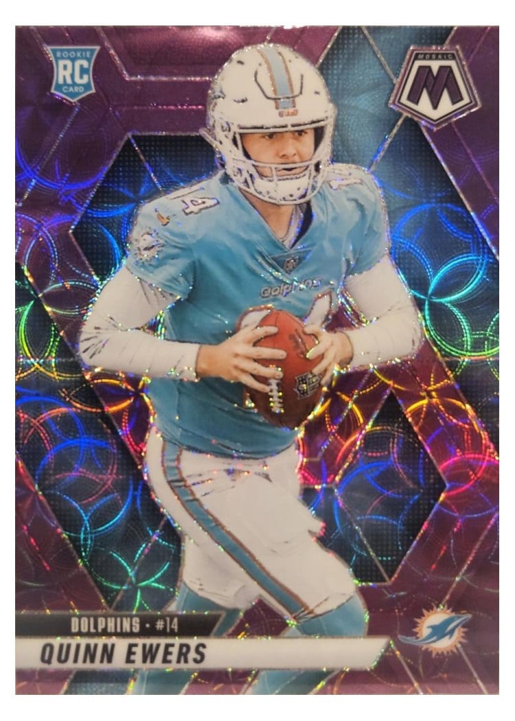 2025 Panini Mosaic Base Set Quinn Ewers #308 card
