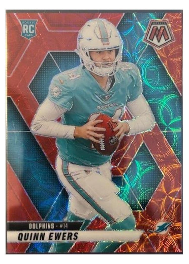 2025 Panini Mosaic Base Set Quinn Ewers #308 card