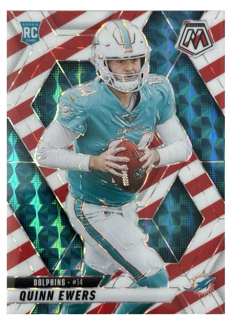 2025 Panini Mosaic Base Set Quinn Ewers #308 card