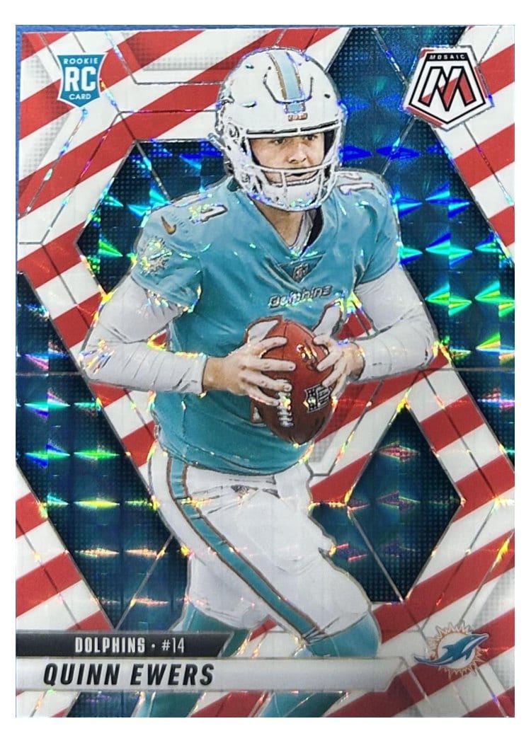 2025 Panini Mosaic Base Set Quinn Ewers #308 card