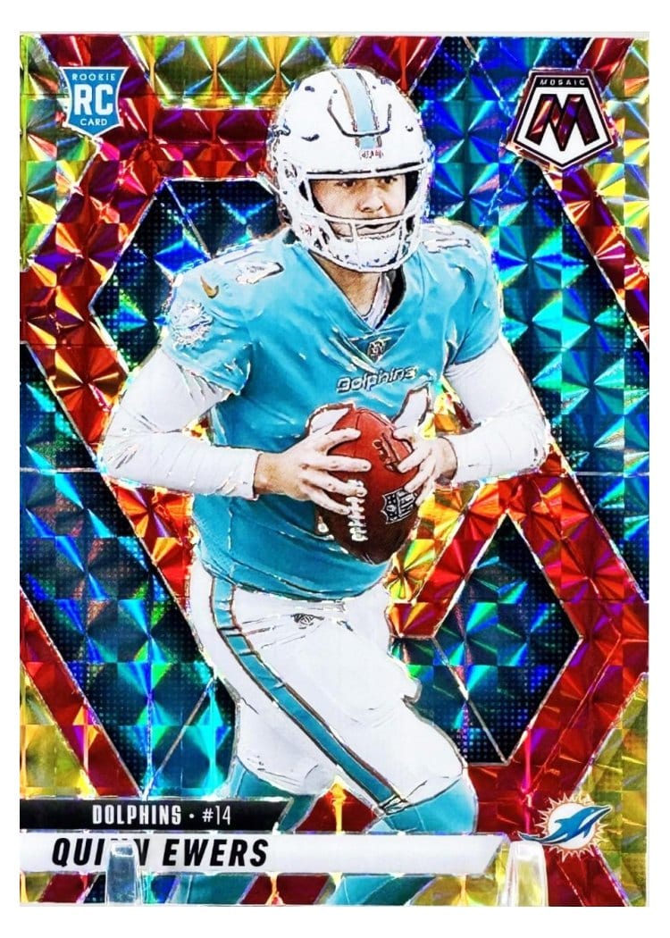 2025 Panini Mosaic Base Set Quinn Ewers #308 card
