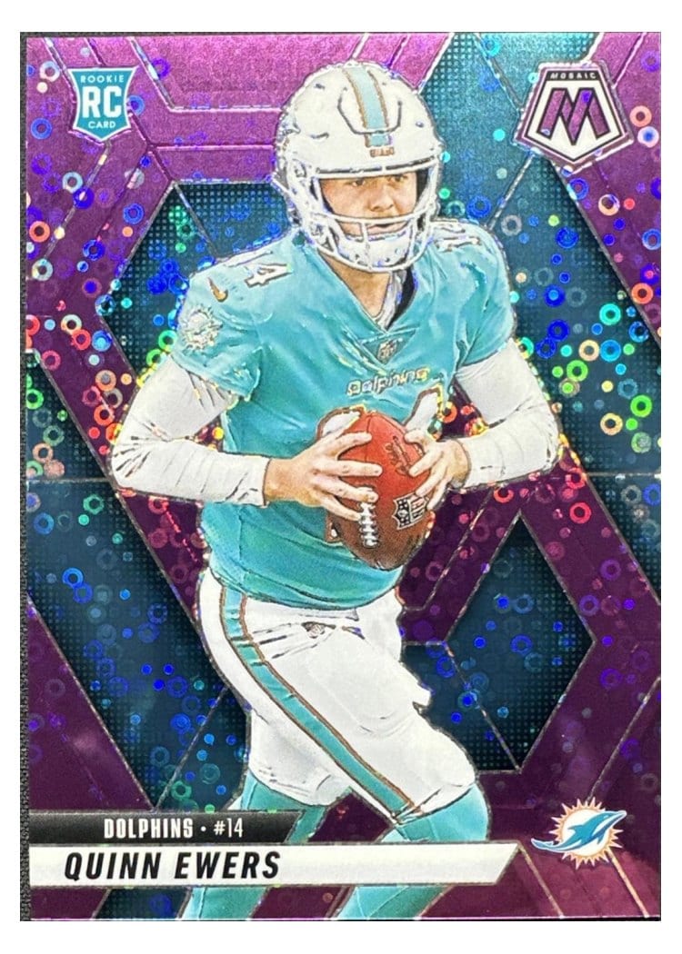 2025 Panini Mosaic Base Set Quinn Ewers #308 card