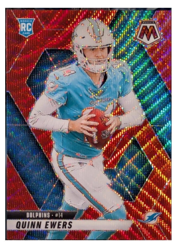 2025 Panini Mosaic Base Set Quinn Ewers #308 card