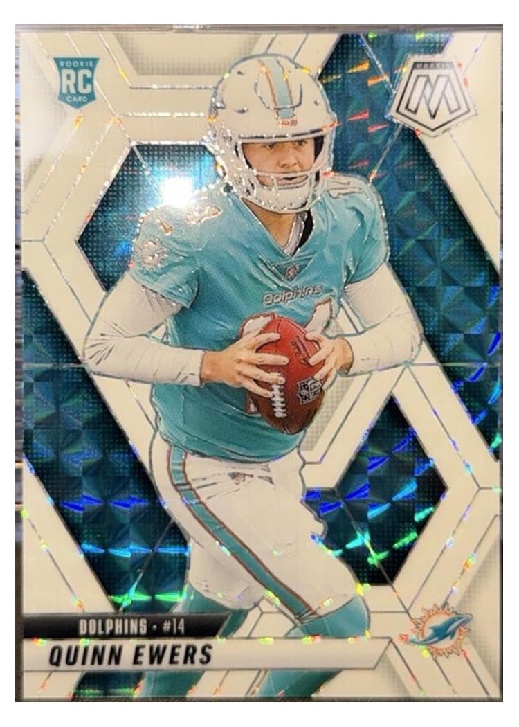 2025 Panini Mosaic Base Set Quinn Ewers #308 card