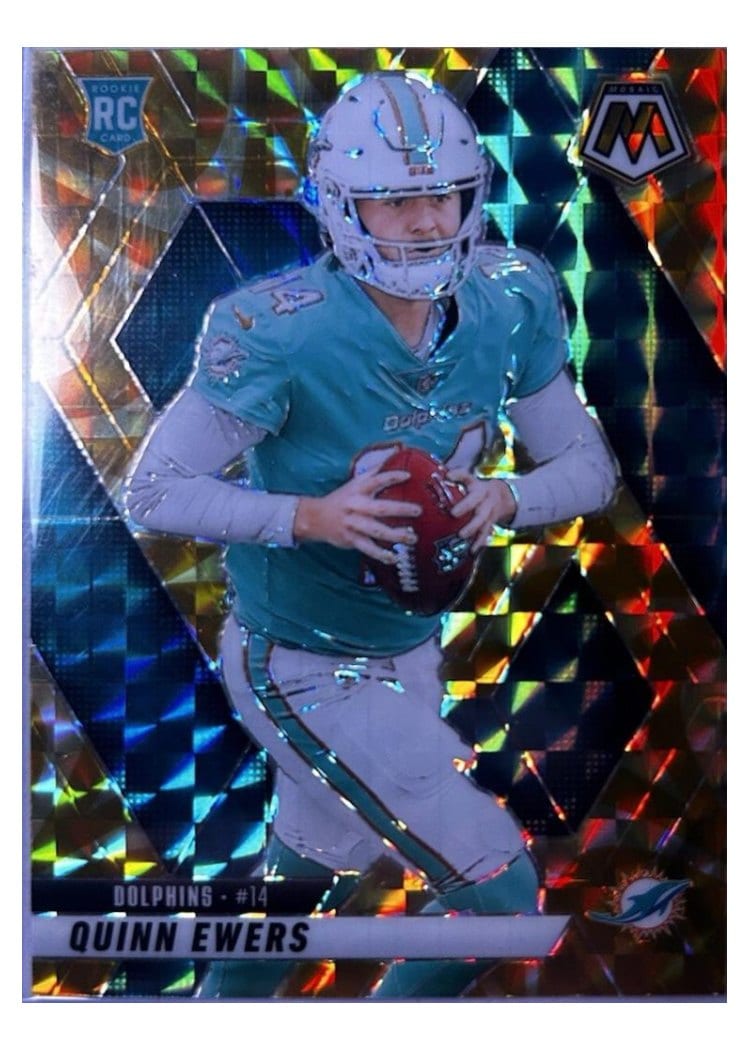 2025 Panini Mosaic Base Set Quinn Ewers #308 card