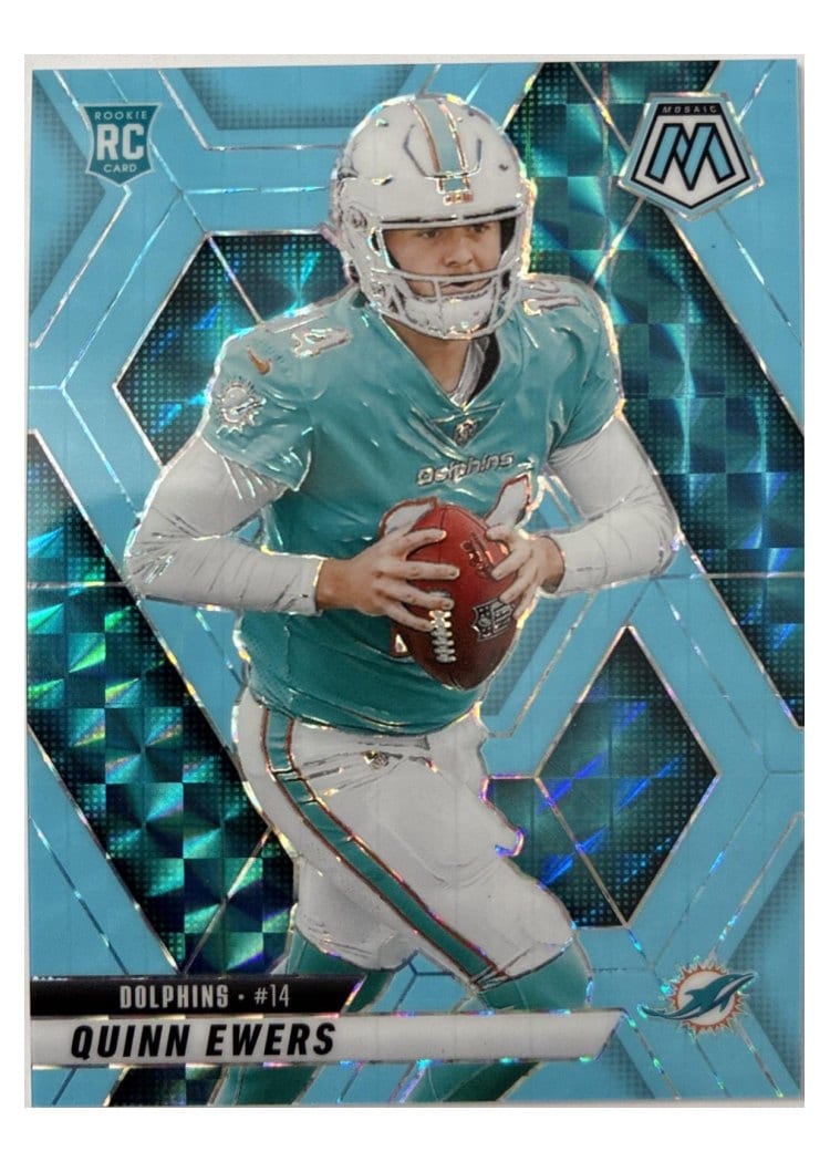2025 Panini Mosaic Base Set Quinn Ewers #308 card