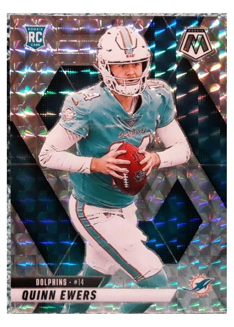 2025 Panini Mosaic Base Set Quinn Ewers #308 card