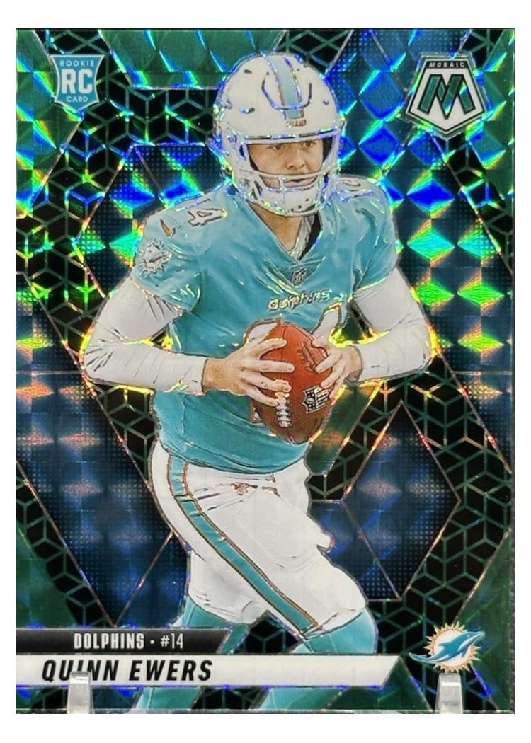 2025 Panini Mosaic Base Set Quinn Ewers #308 card