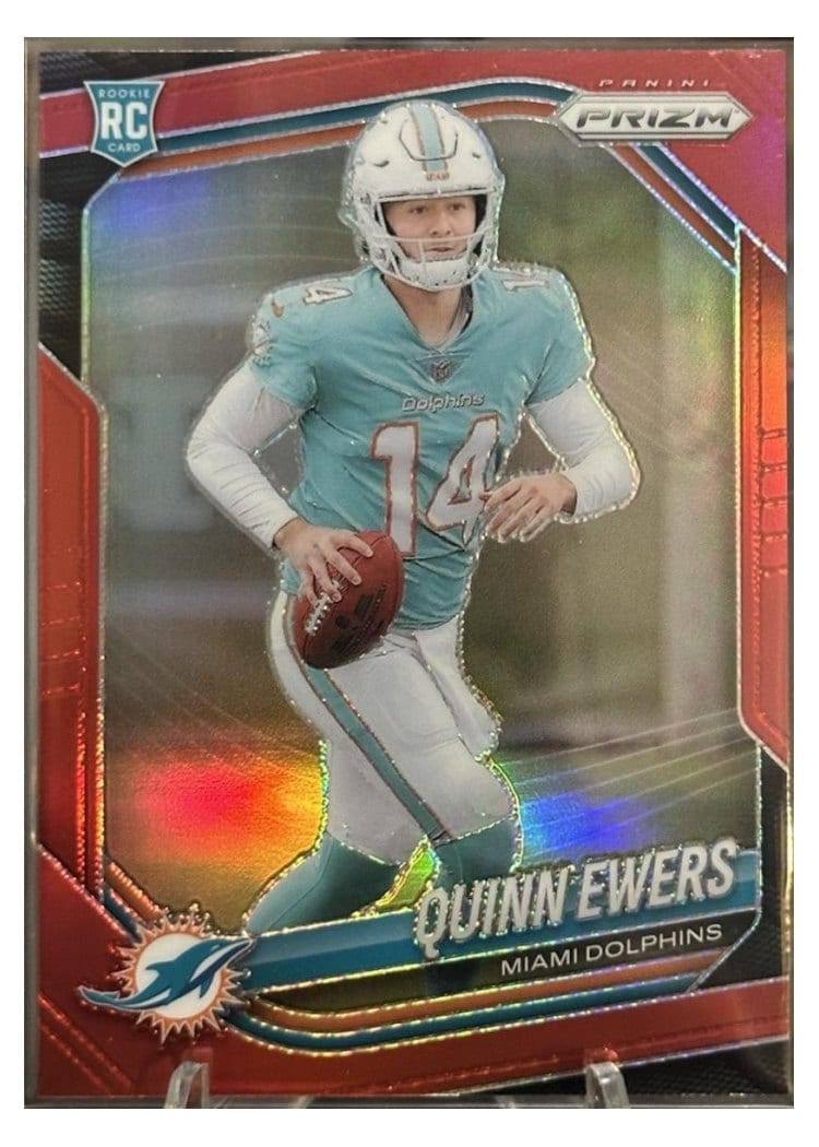 2025 Panini Prizm Base Set Quinn Ewers #307 card