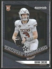 2025 Panini Prizm Draft Picks Trophy Hunting Quinn Ewers #16 card