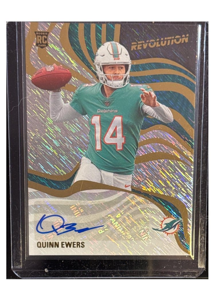 2025 Panini Revolution Revolution Signatures Quinn Ewers #4 card