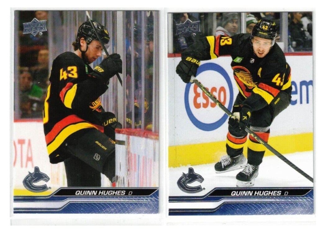2023-24 Upper Deck Base Set Quinn Hughes #426 card