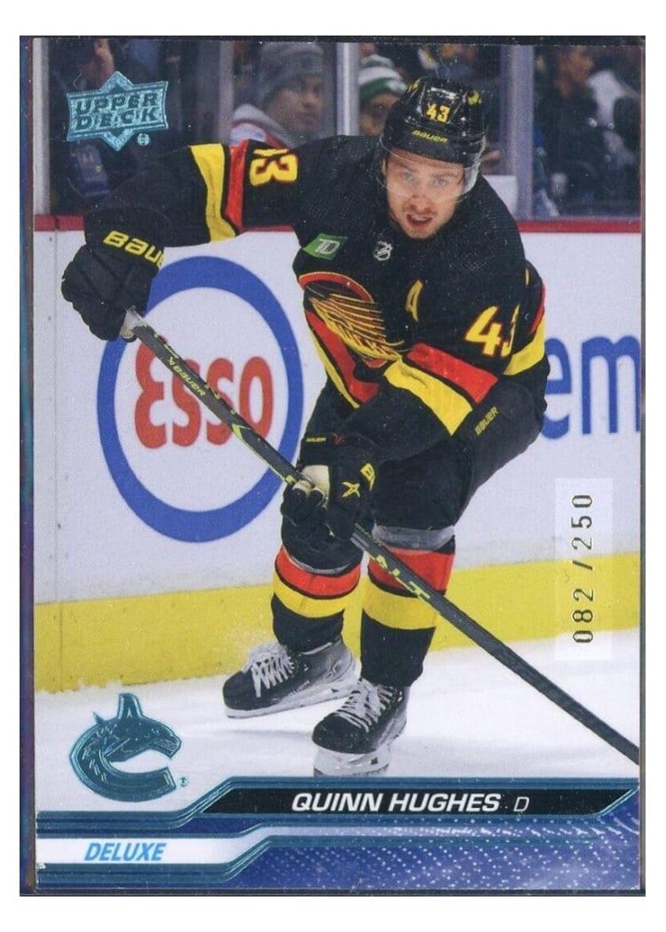 2023-24 Upper Deck Base Set Quinn Hughes #426 card