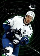 2024-25 Skybox Metal Universe Gen Z Quinn Hughes #GZ-17 card