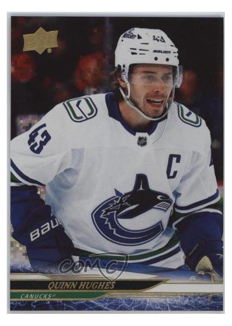2024-25 Upper Deck Base Set Quinn Hughes #176 card